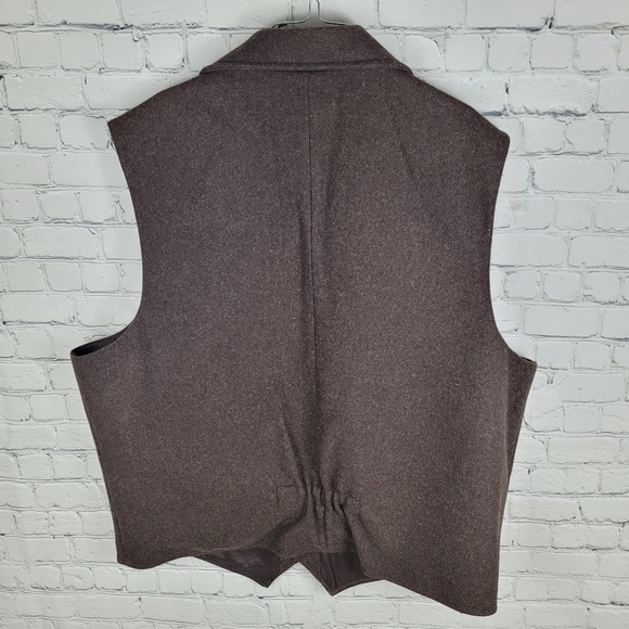 POWDER RIVER | Panhandle Slim Montana wool button up vest - Picture 4 of 8